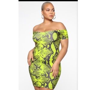 Fashion nova 3X dress with tags